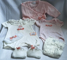 Reborn baby dolls clothes and accessories bundle to fit 20/22 inch doll. 498