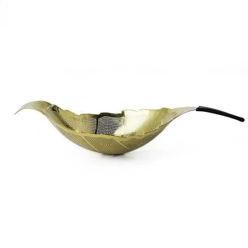 Gold Leaf Shape Stainless Steel Fine Mesh Tea Strainers Loose Leaf Infuser
Opens in a new window or