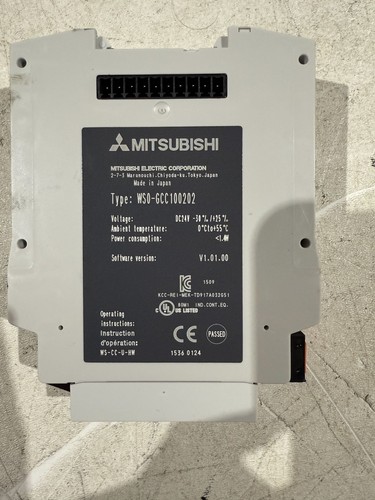 MITSUBISHI WSO-GCC100202 CPU/SCHEDA DI CONTROLLO AUTOMAZIONE - Foto 1 di 2