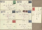 Australia 1945 1946 Peace Gloucester FDC Plain Covers x7