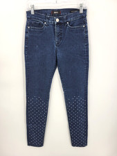 BDG Urban Outfitters Jeans Womens 27 Dark Wash Embellished High Rise Ankle