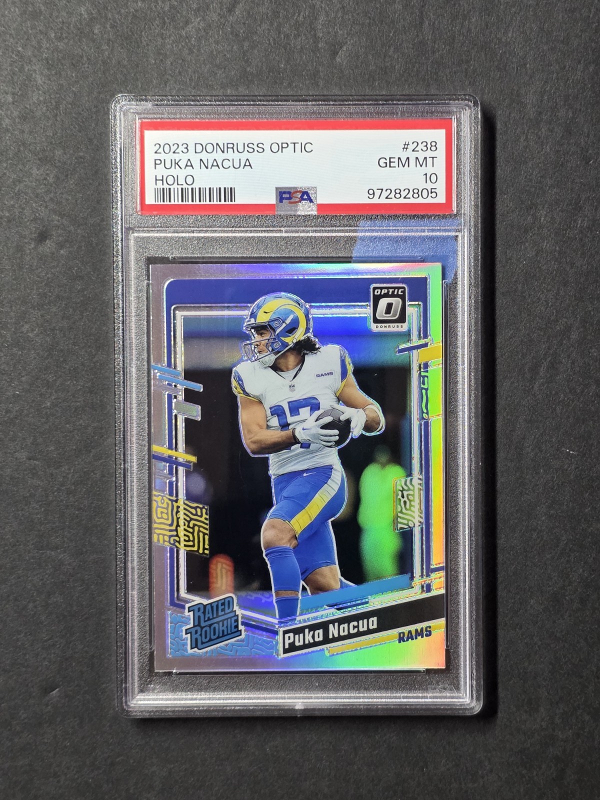 Puka Nacua Panini Donruss Optic #238 Holo