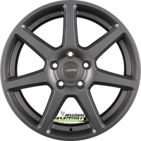 4X Autec Typ Te - Tallin Ece Schwarz 6.5X16 ET44 - LK5/112 ML66.5 Felge Alu