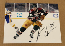 RYAN HARTMAN SIGNED MINNESOTA WILD 8X10 PHOTO W/COA IN PERSON AUTO