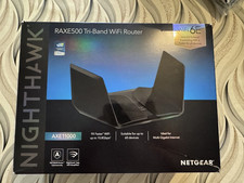 NETGEAR Nighthawk RAXE500 Tri-Band WiFi 6E Router