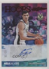 2019-20 Panini NBA Hoops Hoops Ink Red 2/25 Ersan Ilyasova #HI-EIL Auto un2
