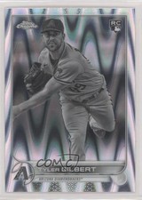 2022 Topps Chrome Sonic Black & White RayWave Refractor Tyler Gilbert #65 5ya