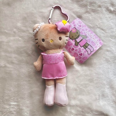 Hello Kitty GOGO GAL Kollektion Style Up Maskottchen Plüsch Puppe Rosa 15 cm ...