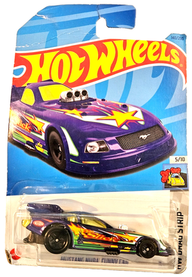 Hot Wheels 2021 Mustang NHRA Funny Car Slick 5/10 diecast new in