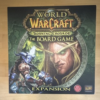 World of Warcraft Board Game Burning Crusade Expansion Fantasy Flight Games 2006