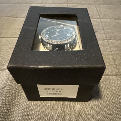 Bernoulli Daeva II Gray Ladies Watch with Swarovski Crystal Elements Bezel