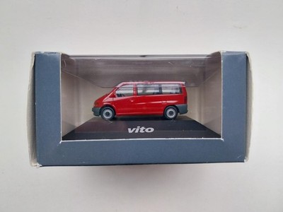 Mercedes Benz Vito Herpa - Model 1:87 in Red D-70322 Genuine BNIB