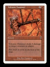 Volcanic Hammer LP Light Play Seventh Edition MTG [6398]