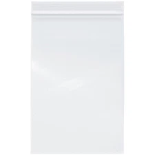 Plymor 6" x 9", 4 Mil Heavy Duty Zipper Reclosable Plastic Bags