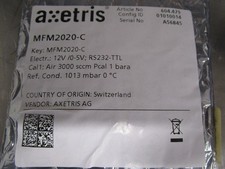 New Axetris MFM2020-C Mass Flow Meter 604.479
