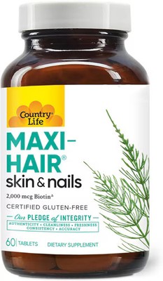 Worldwide 2 X Country Life Maxi Hair� Maximized -- 60 Tablets