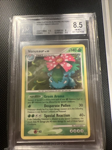 Venusaur 13/147 Supreme Victors Holo BGS 8.5 PSA