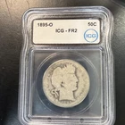 1895 O Barber Half Dollar ICG FR-2 IDC Verified