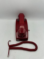 Cortelco 2554 Red Wall Phone - 255447-VBA-NDL
