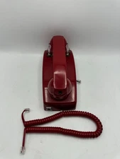 Cortelco 2554 Red Wall Phone - 255447-VBA-NDL