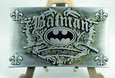 Batman Superhero Gotham Movie Belt Buckle Western Antiqued Vintage Metal Rodeo