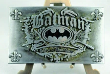 Batman Superhero Gotham Movie Belt Buckle Western Antiqued Vintage Metal Rodeo
