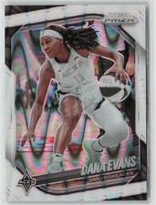 2025-26 Panini Prizm WNBA White Seismic Dana Evans #33 Las Vegas Aces