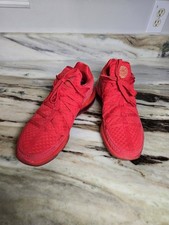 Nike LeBron 17 Low Titan Men's Size 10 Red Gold Sneakers CD5008-600