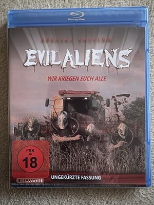 EVIL ALIENS Anolis Blu-Ray Uncut Emily Booth *NEU & OVP*