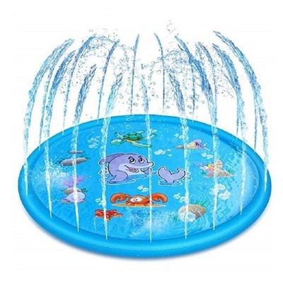 Splash Pad Water Sprinkler Pad for Kids 66 Inches Diameter 2021 Upgrade NEW