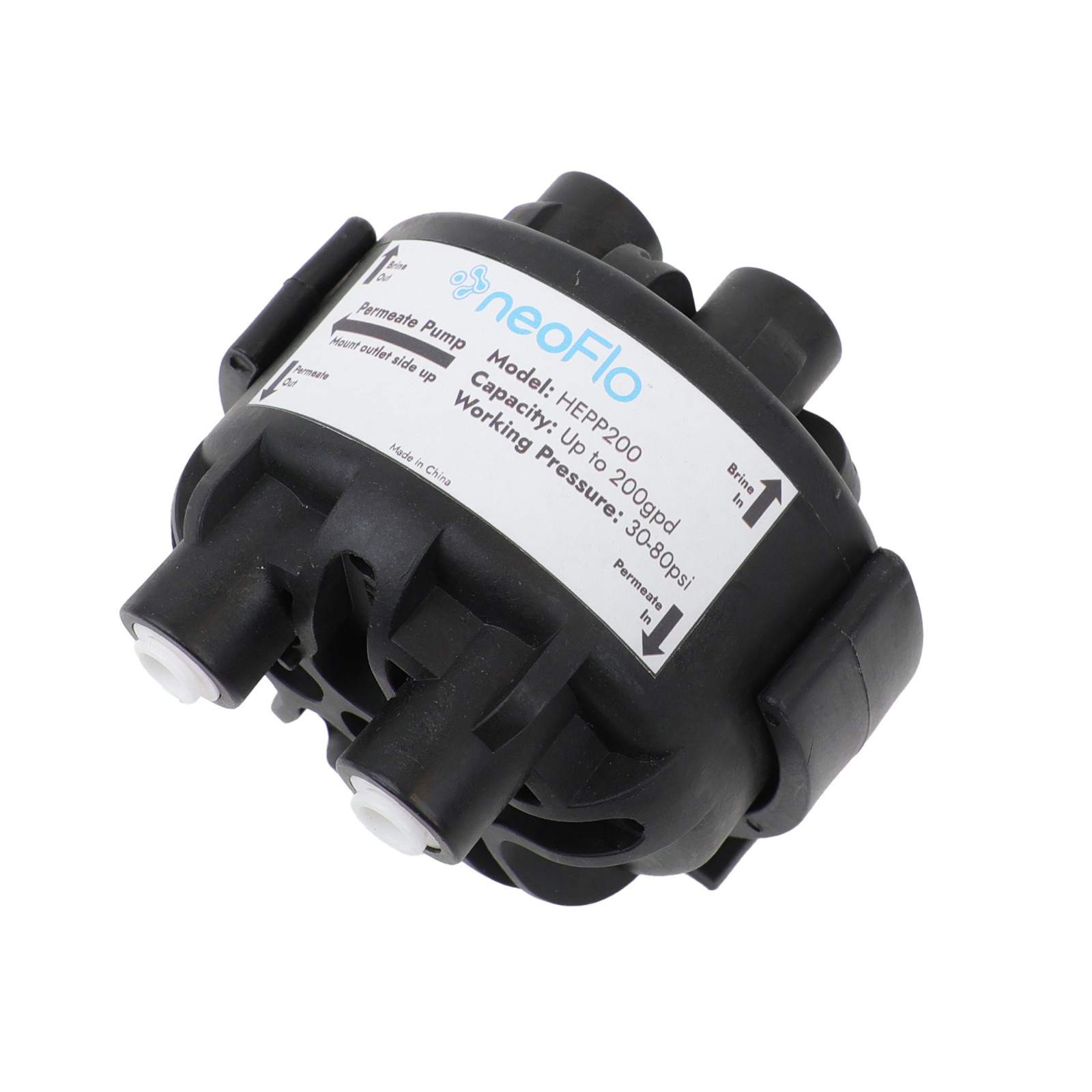 NeoFlo Permeate Pump – High Efficiency RO Pump for Systems up to 200 GPD