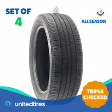 Set Of 4 Used 24550r20 Goodyear Eagle Rs-a 102h - 6.5-8.532 19zig