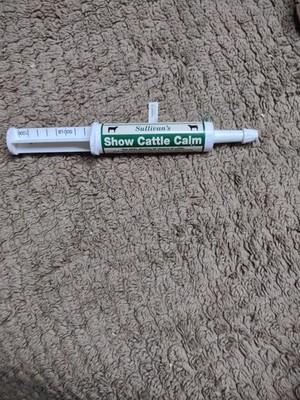 Sullivan's Show Cattle Calm. Use While Showing All Classes Of Cattle
