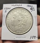 1882-O/S Morgan Silver Dollar Vam 3