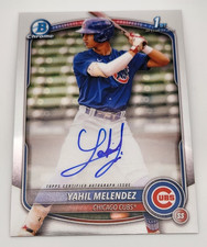 Yahil Melendez Bowman Chrome 2025 Auto