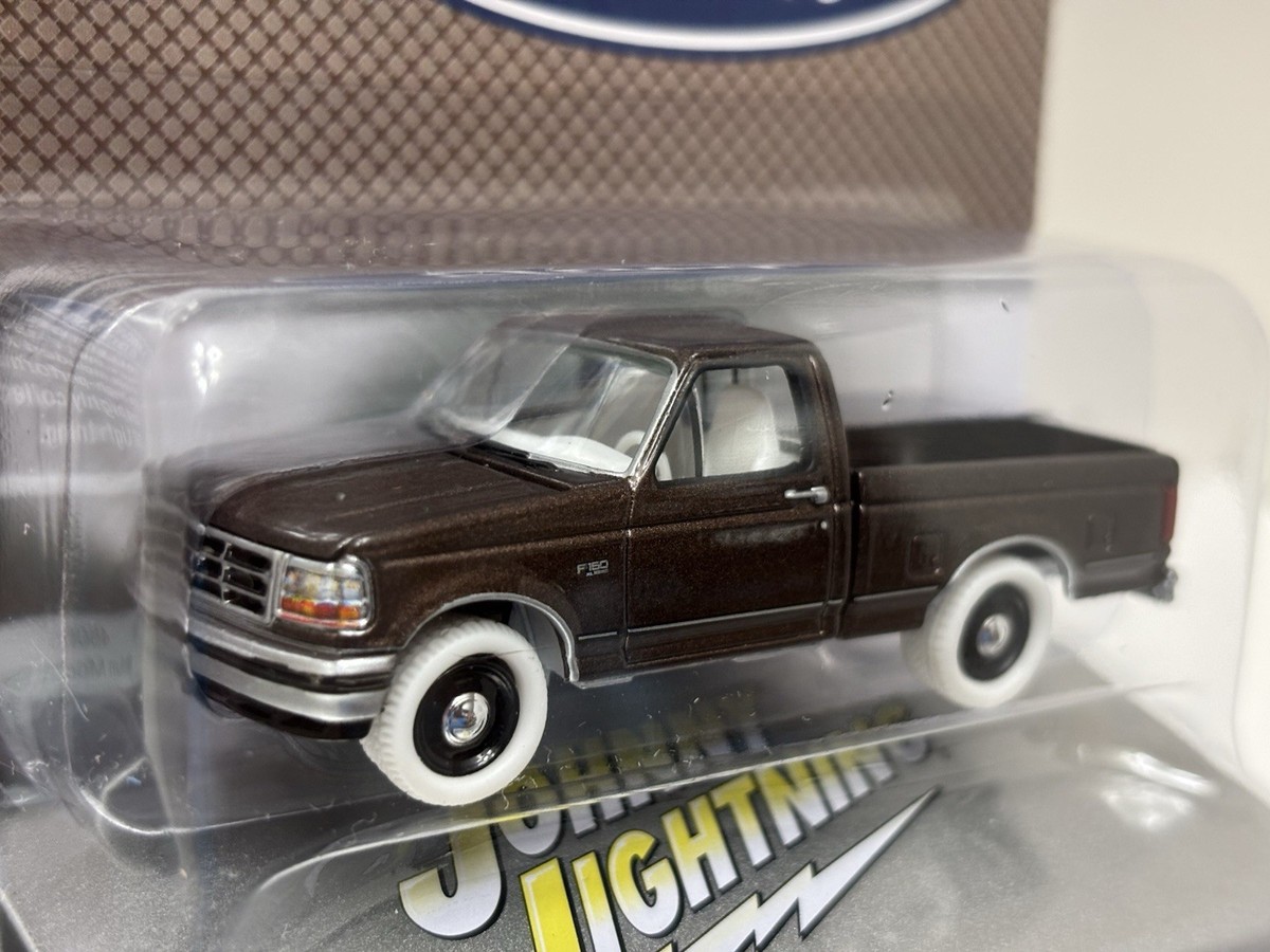 Johnny Lightning CHASE 1993 Ford F-150 WHITE LIGHTNING Mint