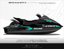 IPD Jet Ski Graphic Kit for Sea-Doo Gen-1 GTI (KW Design)