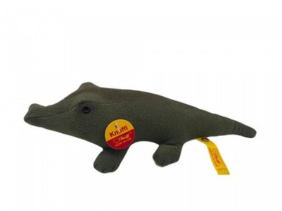 Steiff Tier Krokodil 067778 Knuffi 15 cm Top Zustand 