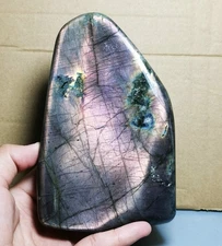 Raw NATURAL Rainbow Flash Labradorite Freeform QUARTZ CRYSTAL Healing