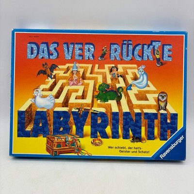 VINTAGE Das Verruckte Amazing Labyrinth Maze COMPLETE Ravensburger 1994 German