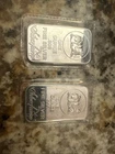 Lot of 2 - 1 Troy oz Buffalo .999 Fine Silver Bar Sealed
