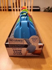 Masontops Multi-top. Fits Regular Mason Jars To Drink, Pour Or Store. Green