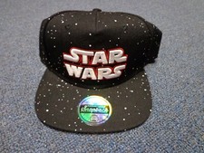 DISNEY  Star Wars Snapback Hat Black NWT