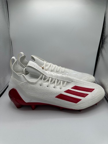 Adidas Adizero Primeknit Cleats “White Team Power Red” 13.5 - Picture 3 of 7