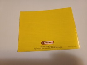 Dr Mario - Aut&eacute;ntico folleto de instrucciones manual Nintendo NES