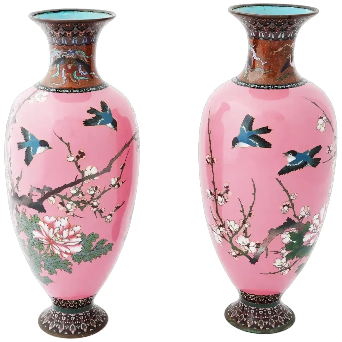 Pink 1850-1899 Antique Japanese Vases for sale | eBay