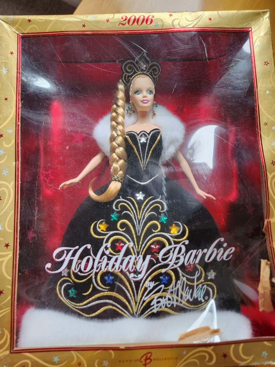 Mettel 2006 Holiday Barbie Doll by Bob Mackie