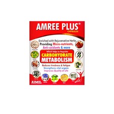 Aimil Amree Plus 20 Caps -control sugar level-Carbohdrate Metabolism  F/S