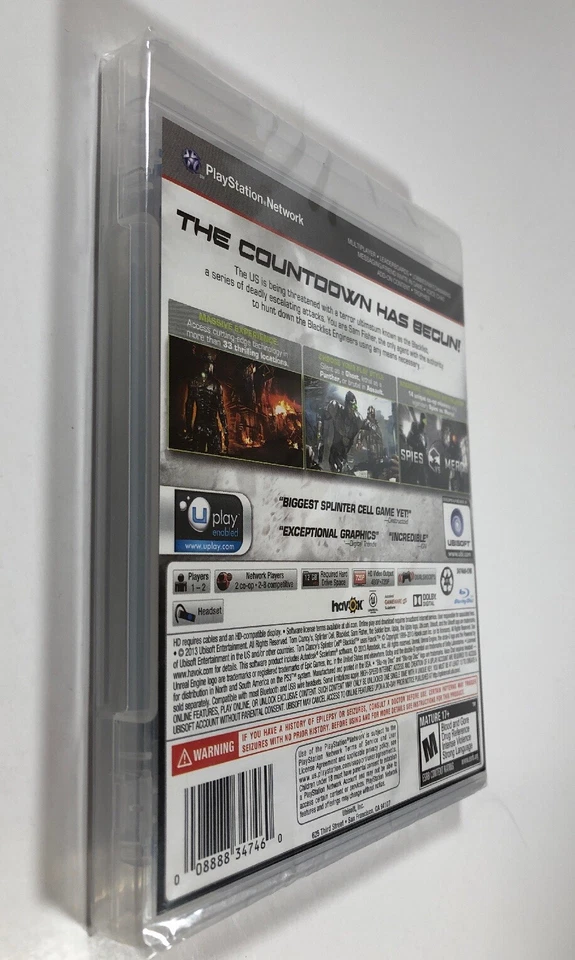Tom Clancy's Splinter Cell Blacklist (Sony PlayStation 3 / PS3) NEW, Ships TODAY - Image 4 of 4
