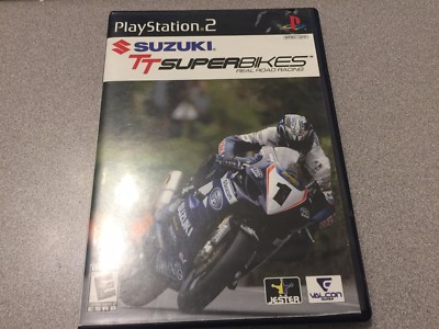 Used Sony PlayStation 2 PS2  Suzuki TT Superbikes